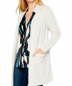 Top 10 🔥 Nic + Zoe Statement 👩 Womens Knit Midi Topper Jacket 🥰