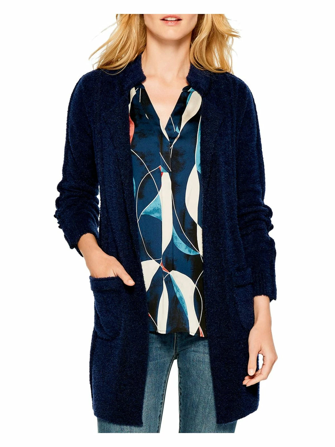 Top 10 🔥 Nic + Zoe Statement 👩 Womens Knit Midi Topper Jacket 🥰 - Image 3