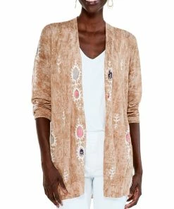 Outlet 😍 NIC+ZOE Petite 🌞 Summer Escape Linen-Blend Cardigan for 👩 women 👏