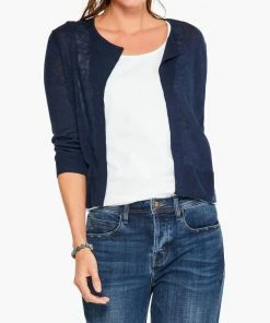 Coupon 🥰 Nic + Zoe Easy Featherweight Cardigan in Dark Indigo for 👩 women 😍