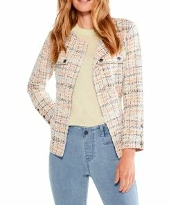 Best Pirce ✨ NIC+ZOE Petite Femme Plaid Jacket for 👩 women ❤️