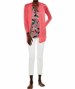 Brand new 🌟 NIC+ZOE Lightweight Long Boc Linen-Blend Cardy for 👩 women 💯