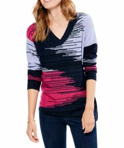 Best reviews of 🥰 NIC+ZOE Petite Vivid Vibes Sweater for 👩 women 💯