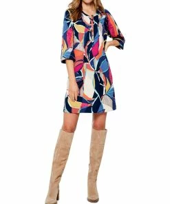 Best reviews of ✔️ NIC+ZOE Jigsaw Leaf 👗 Dress for 👩 women 🧨