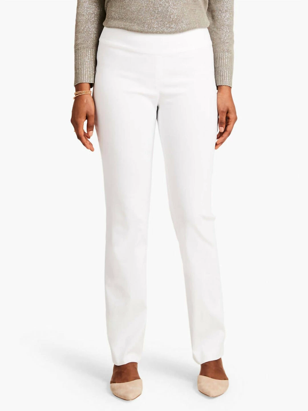 Top 10 โ๏ธ Nic + Zoe Polished Wonderstretch Straight Pant 31" Inseam in Paper White for ๐ฉ women ๐ฅฐ