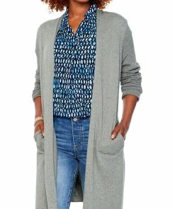 Budget 🔔 Nic + Zoe 👩 Womens Textured Layering Cardigan Sweater 🛒