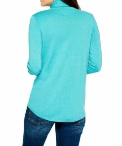 Budget ๐ Nic + Zoe ๐ฉ Womens Cotton Blend Pullover Turtleneck Sweater ๐