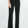 Cheap 🧨 Nic + Zoe Drama Split Pant in Black Onyx for 👩 women 😍