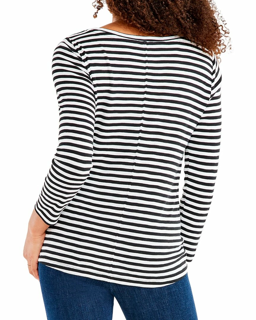Hot Sale โ NIC+ZOE Striped Bracelet Sleeve Boat T-Shirt for ๐ฉ women โ - Image 2