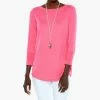 Best deal 🌟 Nic + Zoe Vital Boatneck Sweater in Rose Quartz for 👩 women 🌟