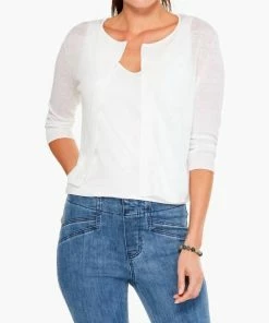 Buy ✔️ Nic + Zoe Easy Featherweight Cardigan in Paper White for 👩 women 🔥