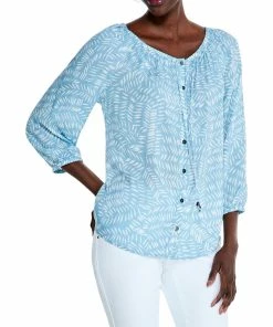 Best reviews of 🥰 NIC+ZOE Petite In Stitches Top for 👩 women 💯