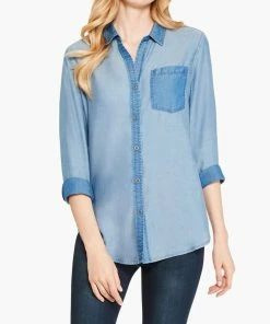 Cheapest ✨ Nic + Zoe In And Out 👕 Shirt in Chambray for 👩 women 💯