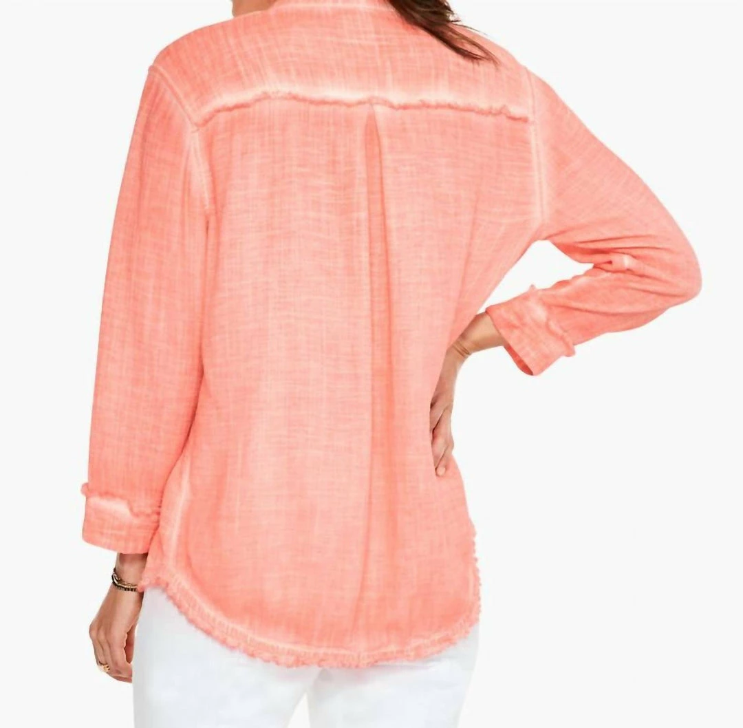 New ๐ฅฐ Nic + Zoe Shoreline Gauze Top in Valencia for ๐ฉ women ๐ - Image 2