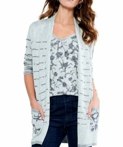Cheapest ⭐ NIC+ZOE Shadow Garden Cardigan for 👩 women 🧨