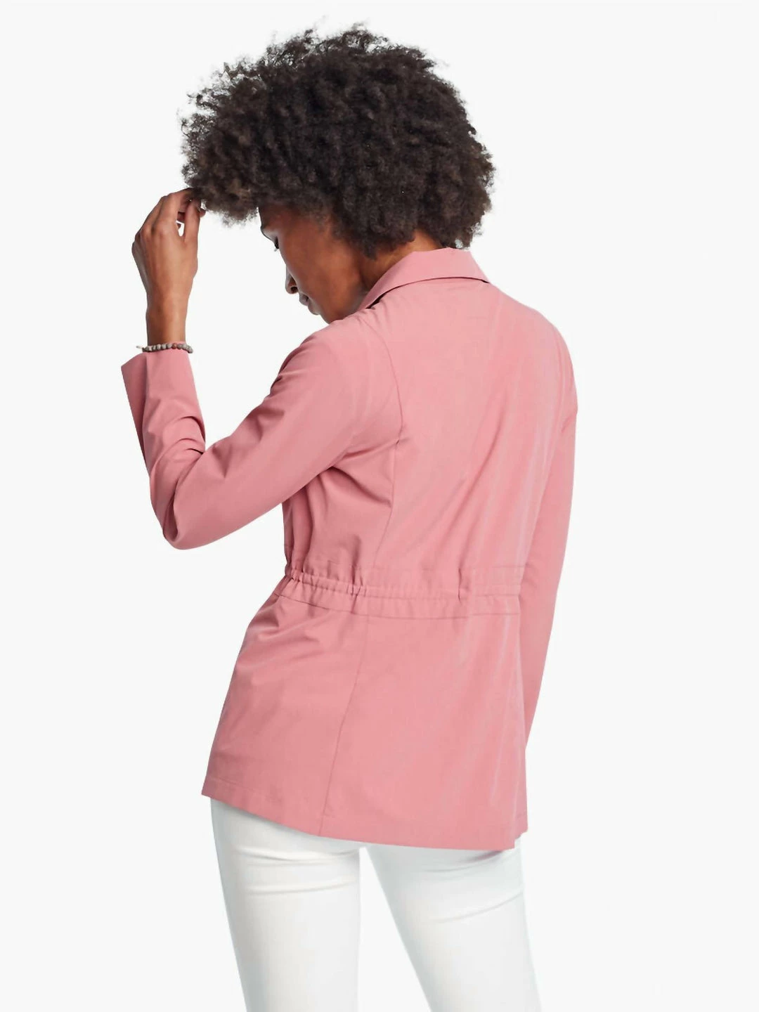Best Sale ๐ Nic + Zoe Tech Stretch Snap Front Jacket in Watermelon for ๐ฉ women ๐ - Image 2