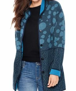 Promo ⭐ Nic + Zoe 👩 Womens Reversible Knit 👚 Shirt Jacket 😉