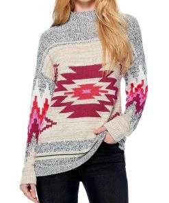 Hot Sale ๐ Nic + Zoe Fall Feelings ๐ฉ Womens Knit Pullover Mock Turtleneck Sweater โค๏ธ