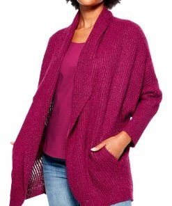 Buy 👏 Nic + Zoe 👩 Womens Cotton Knit Cardigan Sweater ✨