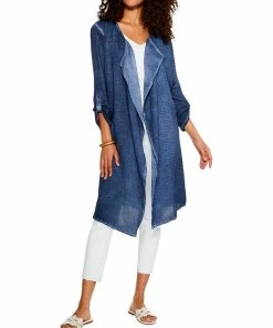 Coupon ⭐ NIC+ZOE Double Gauze Boatcruise Cardigan for 👩 women ⌛