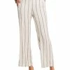 Promo ⭐ Nic + Zoe Grapefruit 👩 Womens Striped Knit Straight Leg Pants 😍