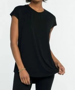 Top 10 🎁 Nic + Zoe Eaze Tee in Black Onyx for 👩 women 😀
