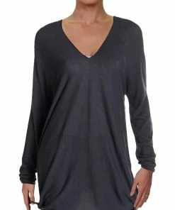 Promo 😉 Nic + Zoe Essential 👩 Womens V-Neck Side Tie Pullover Top 🎁