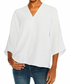 Brand new 💯 Nic + Zoe 👩 Womens Satin Matte Blouse 🛒