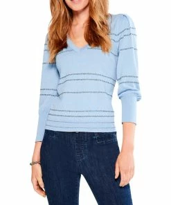 Best reviews of ๐ NIC+ZOE Vital Femme Striped Sweater for ๐ฉ women ๐