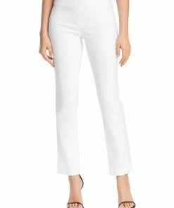 Flash Sale 🛒 Nic + Zoe 👩 Womens Pull On Mid-Rise Straight Leg Pants 🧨