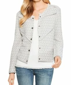 Brand new 😉 Nic + Zoe Prismatic 👩 Womens Linen Blend Marled Jacket 😀