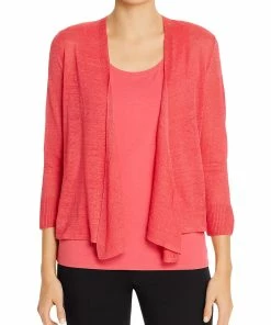 Deals 🔥 Nic + Zoe 👩 Womens Open Front Four Way Cardigan Sweater 🔔