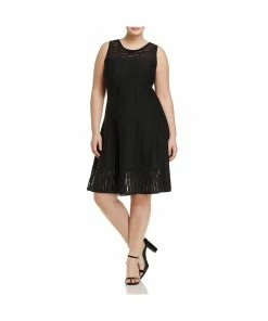 Deals 😀 Nic + Zoe Plus Aurora 👩 Womens Sleeveless Special Occasion Sweaterdress 🤩