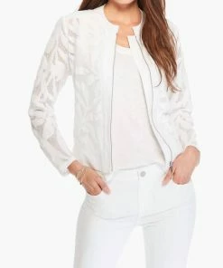 Deals 😍 Nic + Zoe Palm Springs Jacket in Paper White for 👩 women 💯