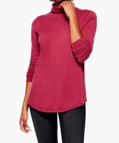 Promo ๐ Nic + Zoe Vital Turtleneck Sweater in Pomegranate for ๐ฉ women ๐ฅฐ