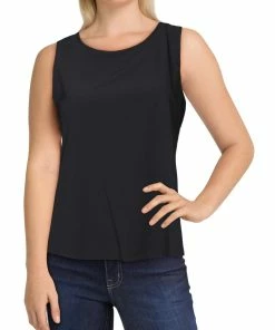 Brand new ⌛ Nic + Zoe Tech 👩 Womens Gathered Scoop Neck Tank Top 😍