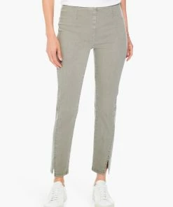 Best Sale 😉 Nic + Zoe Seams All Day Denim Pant in Grey Pond for 👩 women ❤️