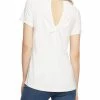 Cheapest 🌟 Nic + Zoe Ease Twist Back Tee in Paper White for 👩 women 🤩