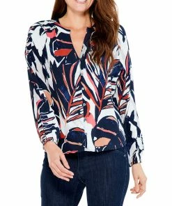 Budget 😀 NIC+ZOE Plus Seaside Shade 👕 Shirt for 👩 women 😀