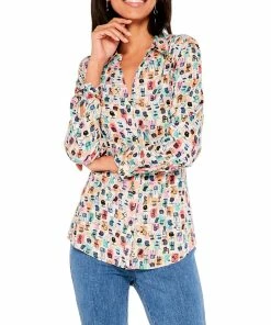 Brand new 🤩 NIC+ZOE Petite Have A Seat Live In 👚 Shirt for 👩 women 💯