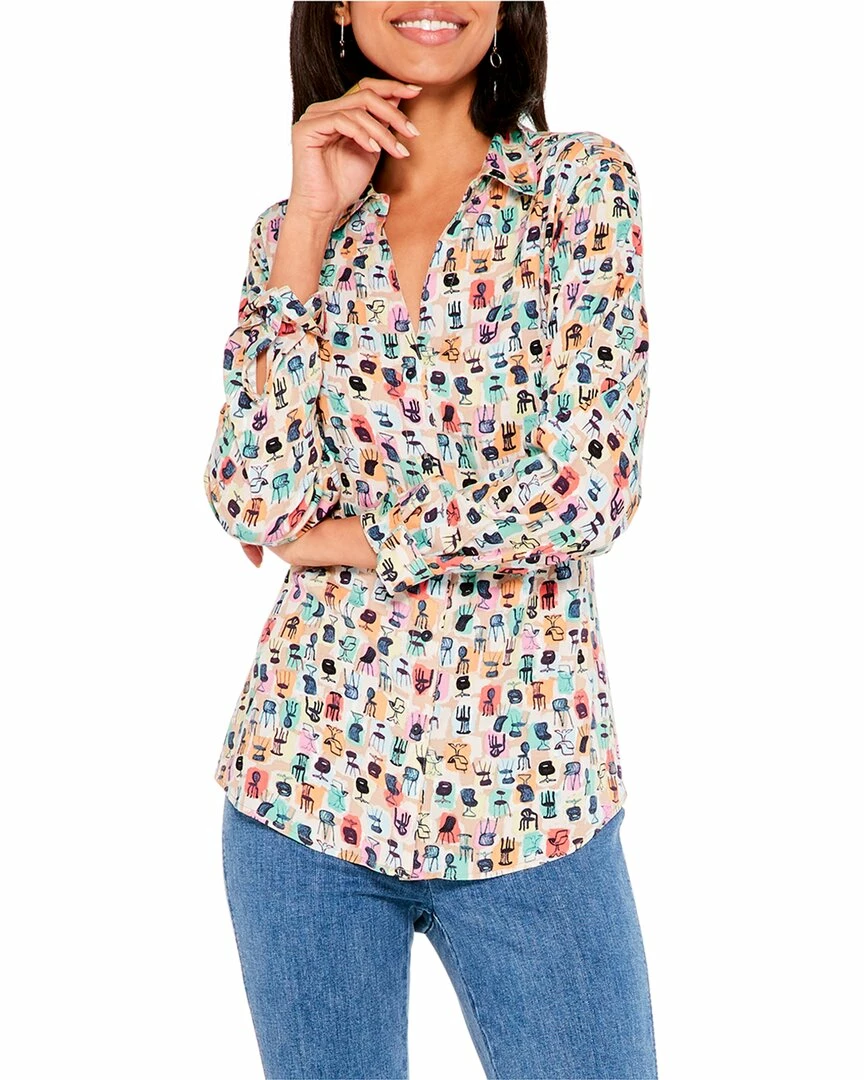 Brand new ๐คฉ NIC+ZOE Petite Have A Seat Live In ๐ Shirt for ๐ฉ women ๐ฏ