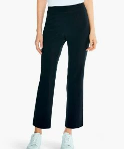 Cheapest 🎉 Nic + Zoe Tech Stretch Straight Pant in Black Onyx for 👩 women 🥰