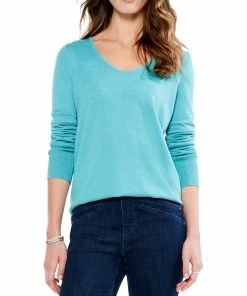 Cheap 🔔 NIC+ZOE Vital V-Neck Sweater for 👩 women 💯