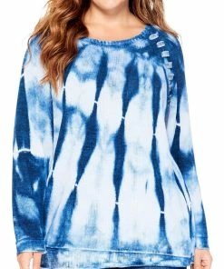 Deals 🧨 Nic + Zoe Plus 👩 Womens Braided Knit Pullover Sweater 🥰