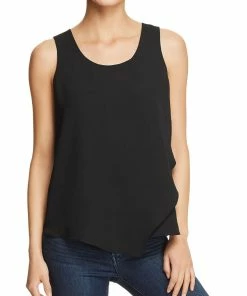 Outlet ⭐ Nic + Zoe Promenade 👩 Womens Georgette Tiered Blouse 🎉