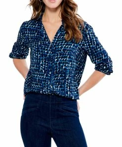 Coupon 👍 NIC+ZOE Petite Good Vibes Live In 👕 Shirt for 👩 women 👏