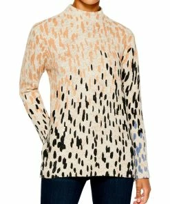 Promo ๐คฉ Nic + Zoe Cozy Up ๐ฉ Womens Spotted Knit Turtleneck Sweater ๐